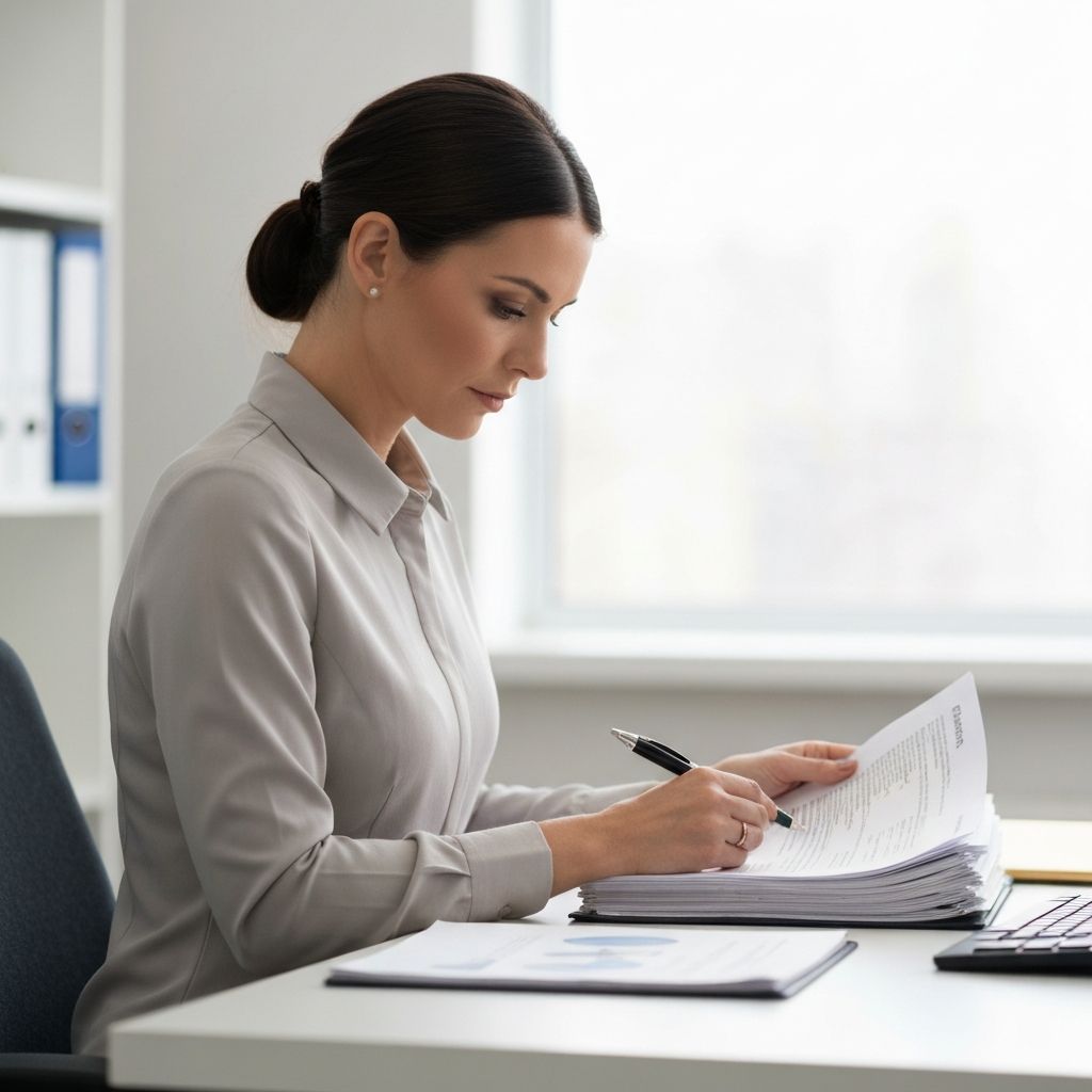 Asesor financiero realizando análisis detallado de portafolio de inversiones en pantalla